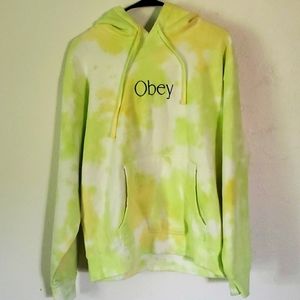 New Obey tie dyed hoodie!